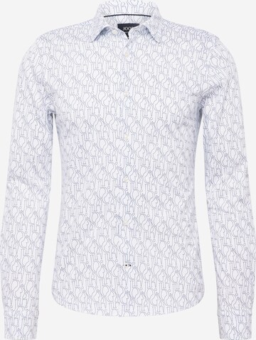 JOOP! Regular fit Button Up Shirt 'Pit' in White: front