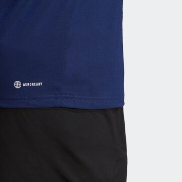ADIDAS PERFORMANCE Λειτουργικό μπλουζάκι 'Train Essentials Feelready' σε μπλε