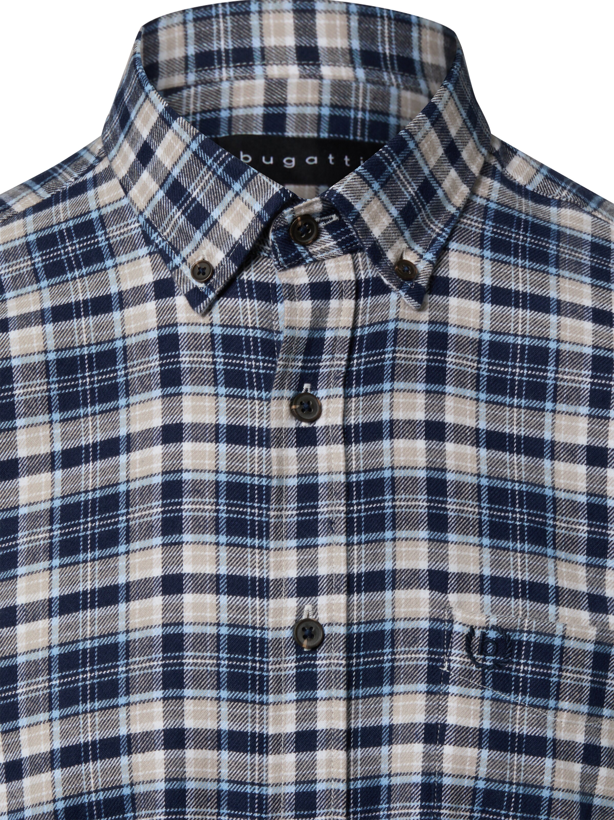 bugatti Regular fit Button Up Shirt in Blue
