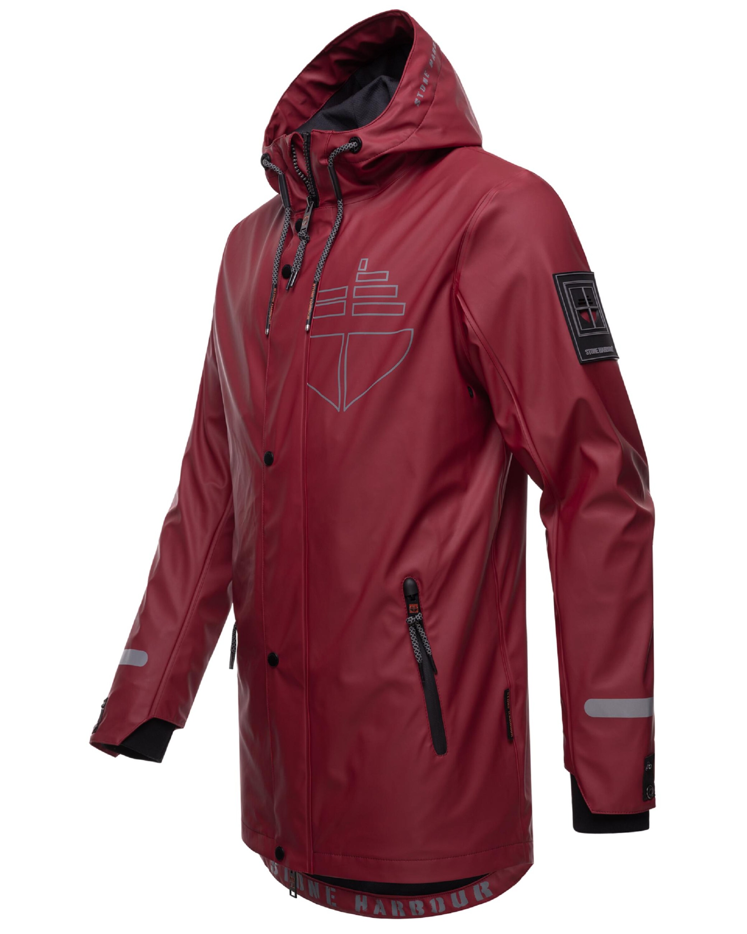 STONE HARBOUR Funktsionaalne jope 'Tamio', värv punane
