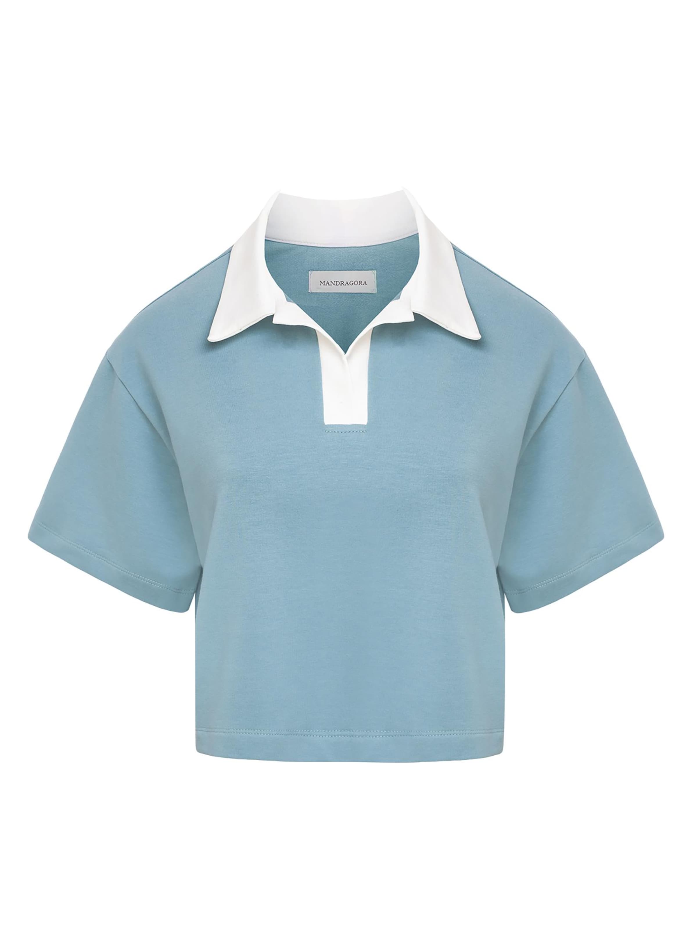 mandragora Shirt 'GOIA' in Grün: Vorderseite