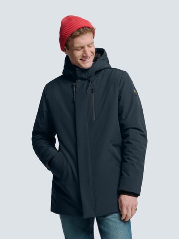 No Excess Tussenjas in Blauw: voorkant