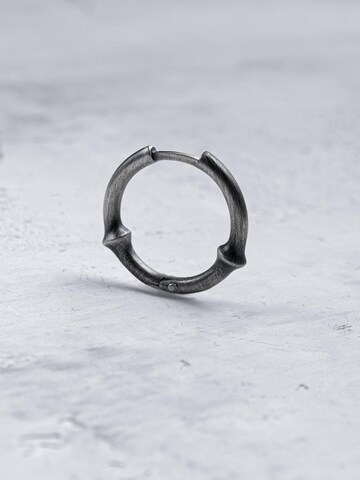 REYTEL - Pendientes 'DOMAS' en plata: frente