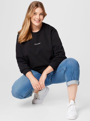 Calvin Klein Curve Sweatshirt in Schwarz