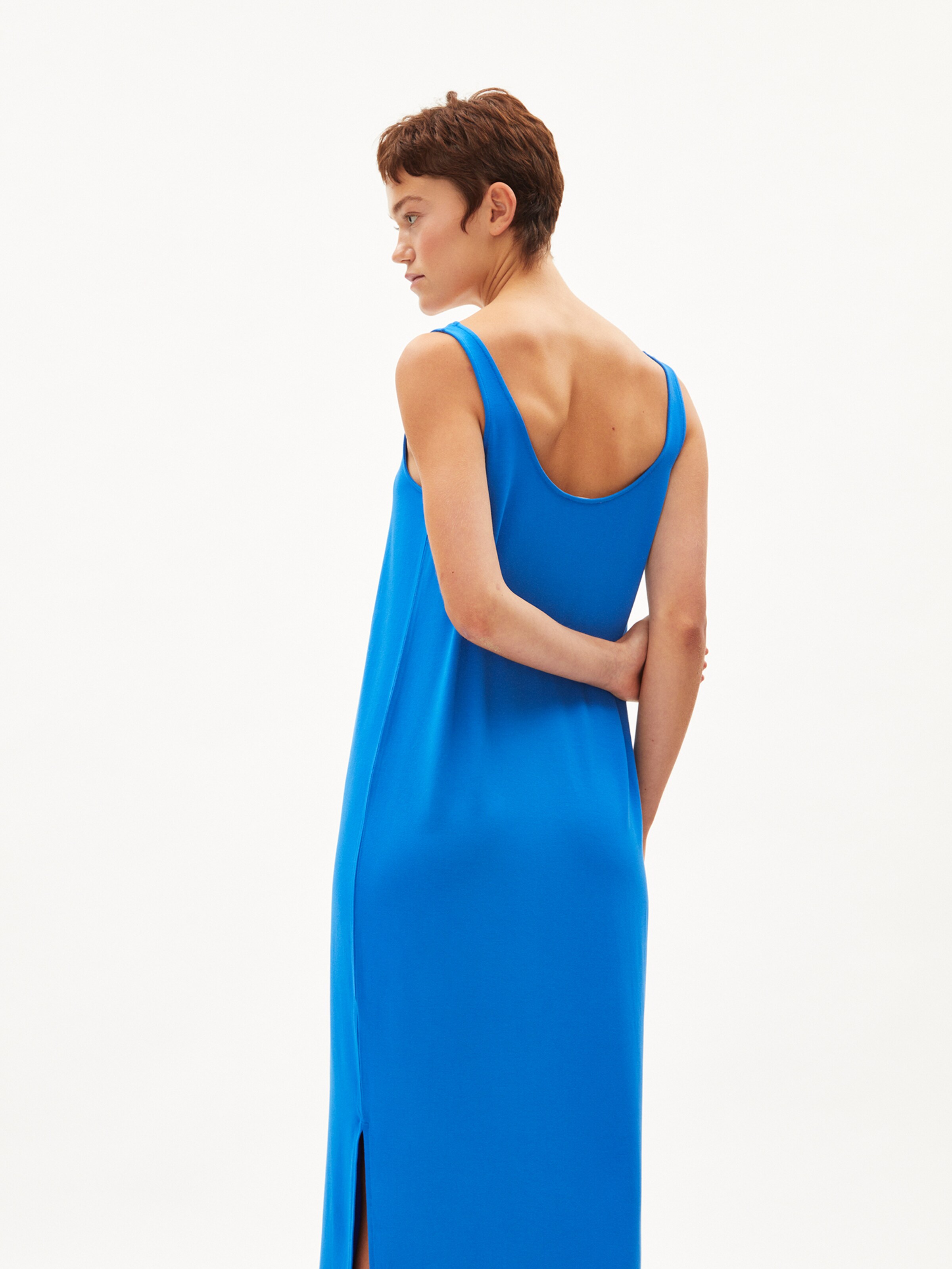 ARMEDANGELS Dress in Blue: front