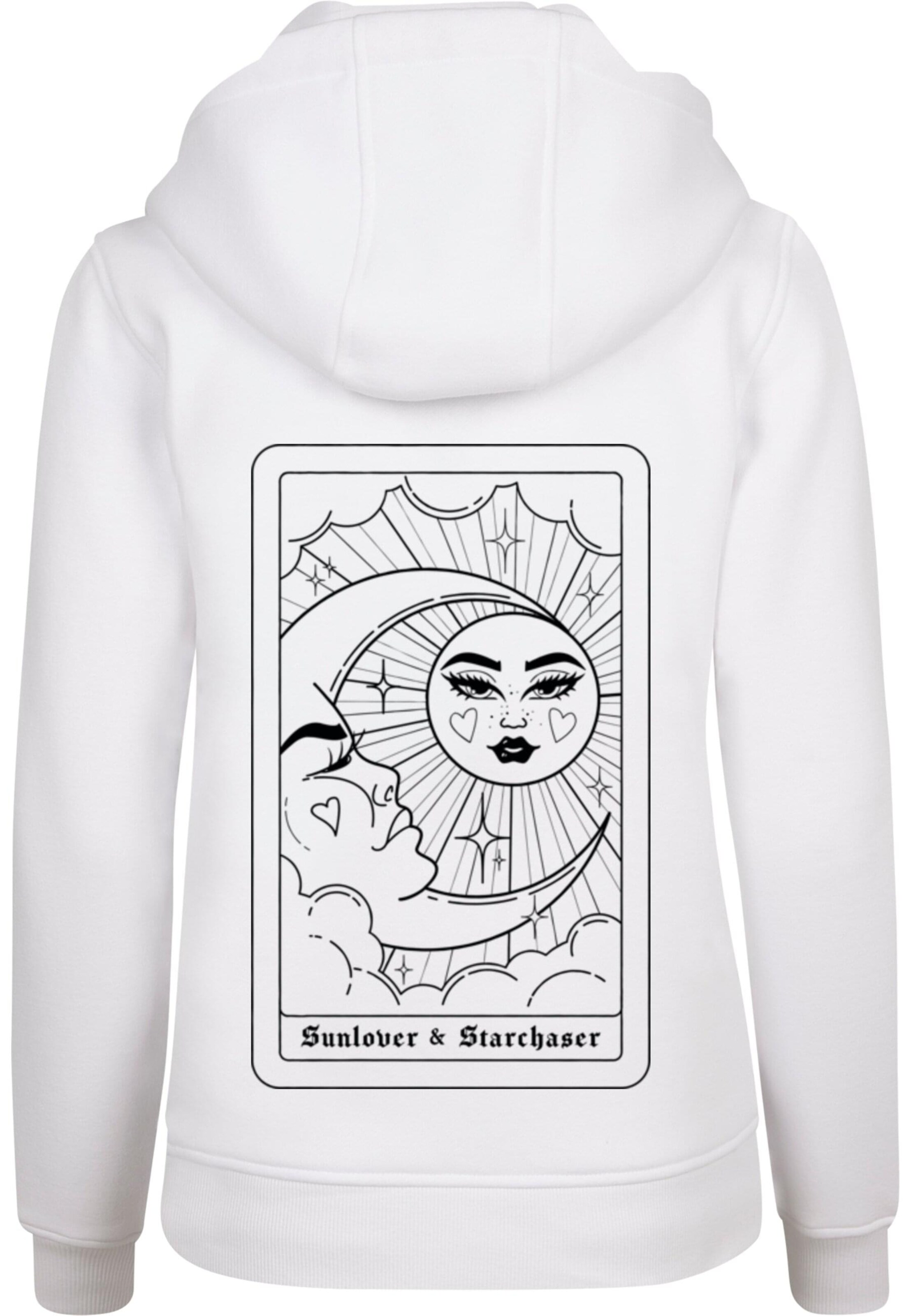 Felpa 'Sunlover Starchaser' di Mister Tee in bianco