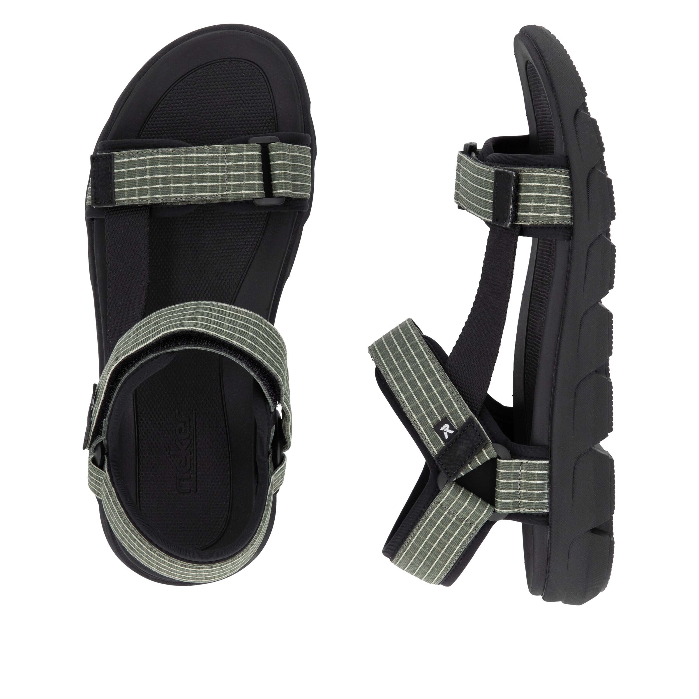 Rieker Sport Hiking Sandals in Green