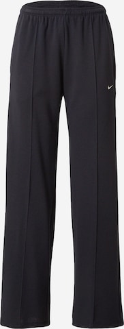 Nike Sportswear Loose fit Trousers in Black: front