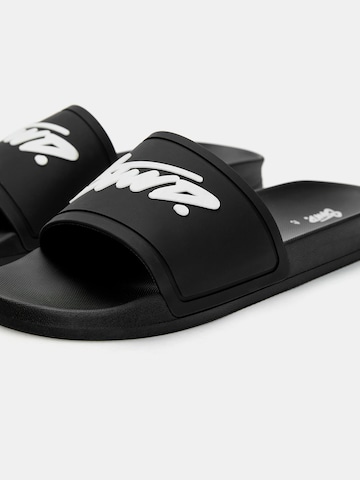 Mule 'STWD' Pull&Bear en noir