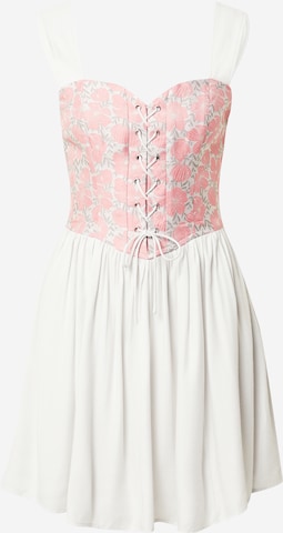 balta Katy Perry exclusive for ABOUT YOU Suknelė 'Viola': priekis