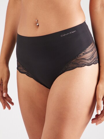 Chiloți modelatori de la Calvin Klein Underwear pe negru: față