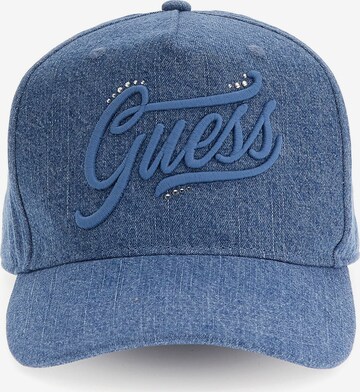 GUESS Cap in Blue: front
