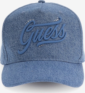 GUESS Cap in Blue: front