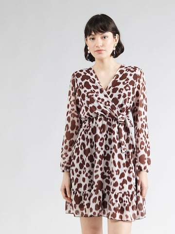 Hailys Zomerjurk 'Ro44mina' in Beige: voorkant