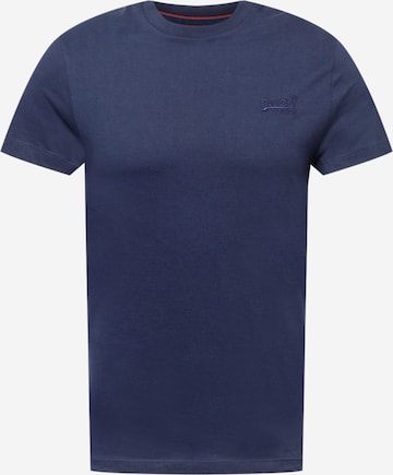 Superdry Shirt 'Vintage' in Blauw: voorkant