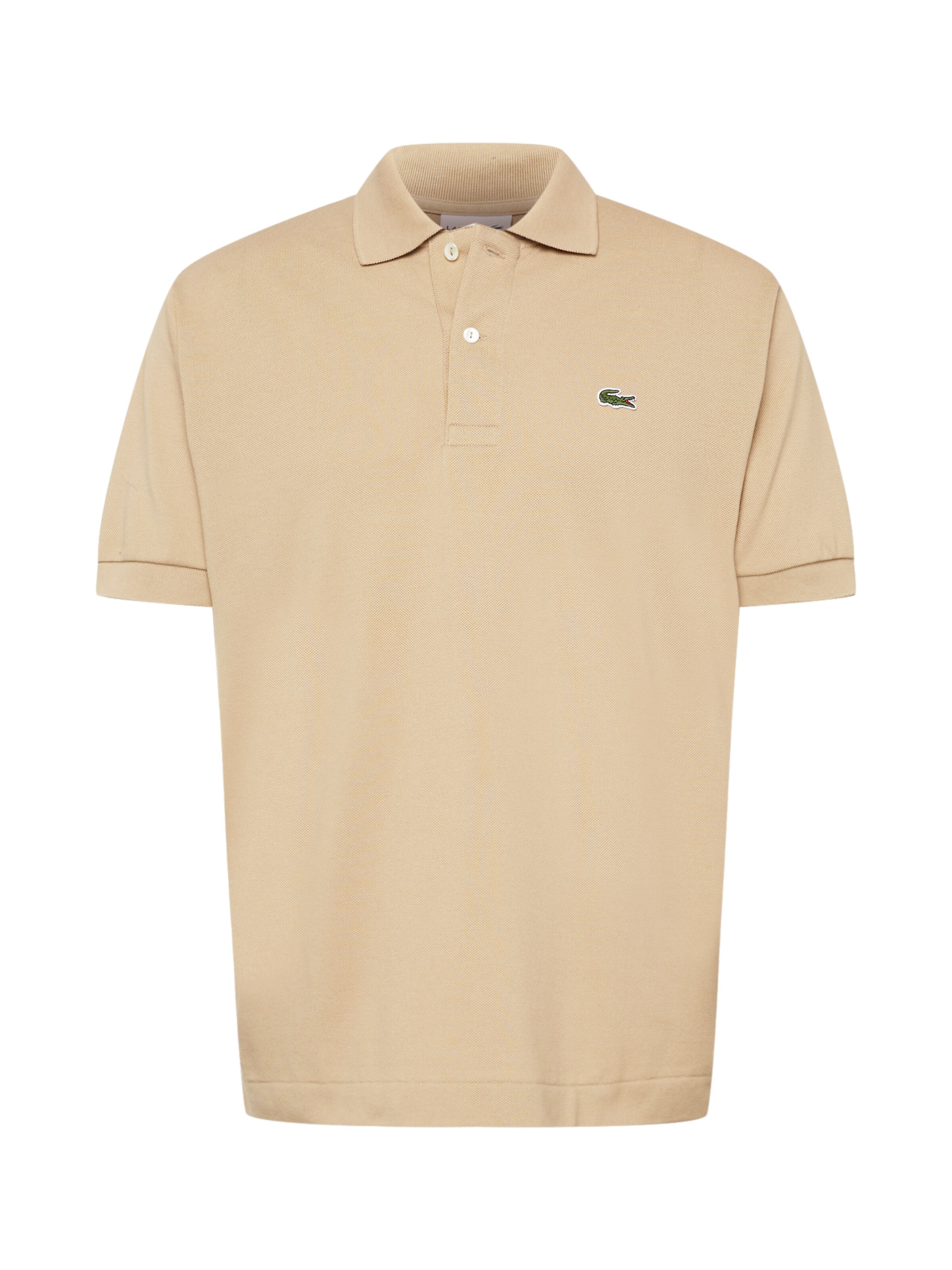 LACOSTE - Camisa em castanho: frente