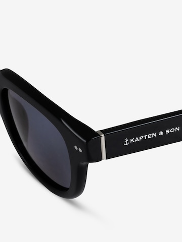 Kapten & Son Sonnenbrille 'Bilbao All Black' in Schwarz