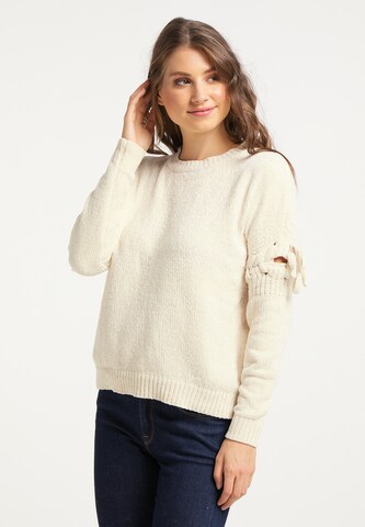 IZIA Pullover in Beige: predná strana