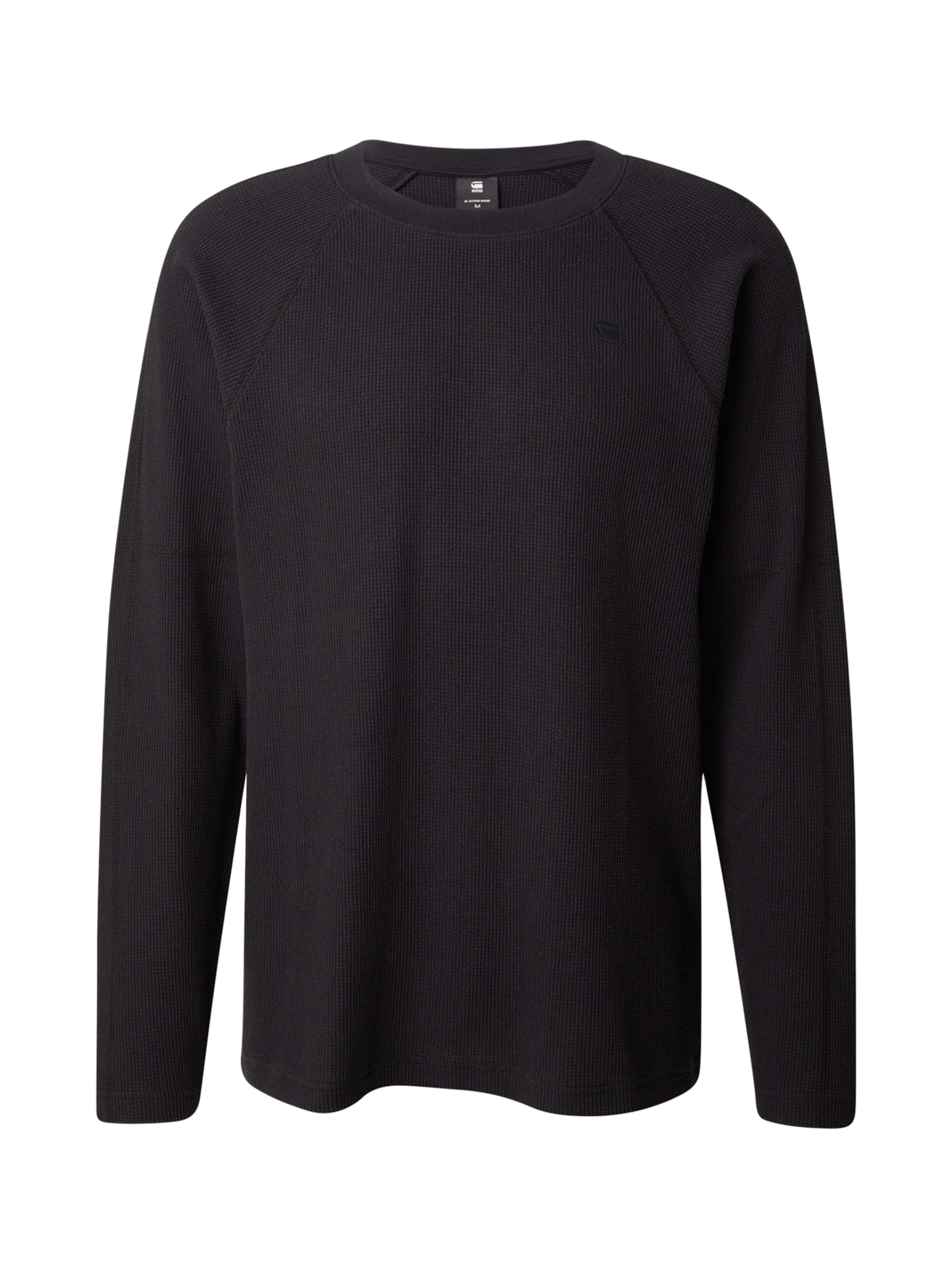 G-STAR Тениска 'Tweeter' в черно: отпред