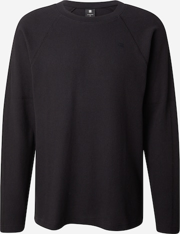 G-STAR Majica 'Tweeter' | črna barva: sprednja stran