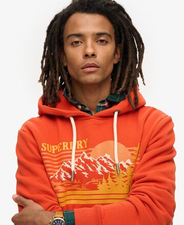 Superdry Sweatshirt in Orange