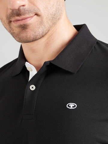 TOM TAILOR Shirt in Zwart