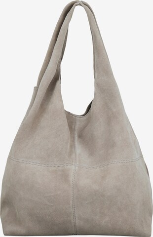 BeckSöndergaard Shoulder Bag 'Dalliea' in Grey: front