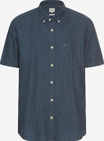 CAMEL ACTIVE Button Up Shirt in Blue: front