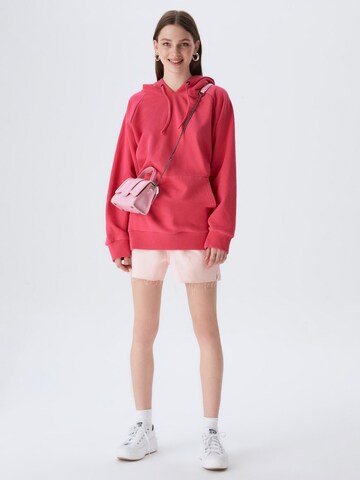 LTB Sweatshirt 'Madele' in Pink