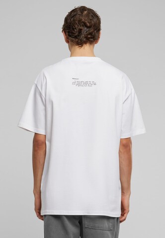 T-Shirt 'FU' MT Upscale en blanc