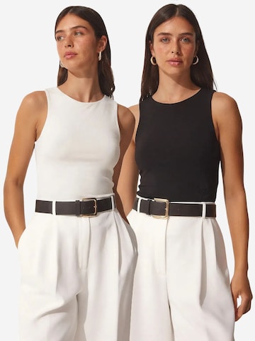 Camicia da donna di Happiness İstanbul in nero: frontale