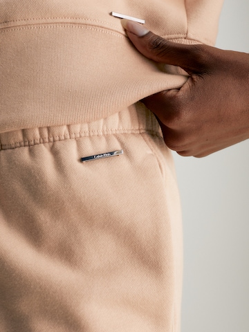 Calvin Klein Loosefit Hose in Beige