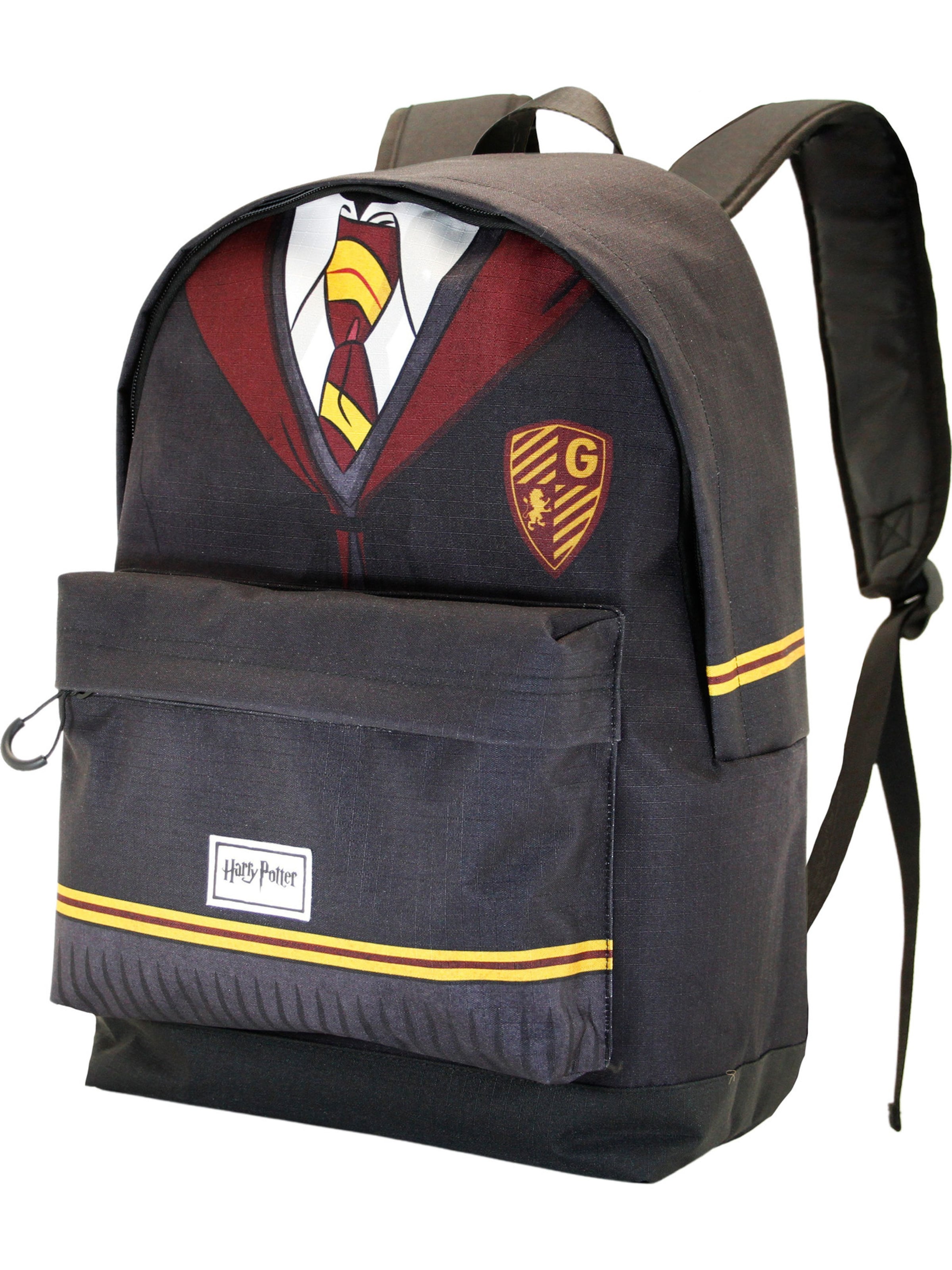 Zaino 'Harry Potter Uniform-Eco 2.0 ' di Warner Bros. in nero