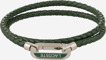 Braccialetto di LACOSTE in verde: frontale