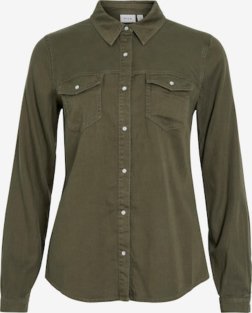 VILA Блузка 'VIBista' в Зеленый: спереди