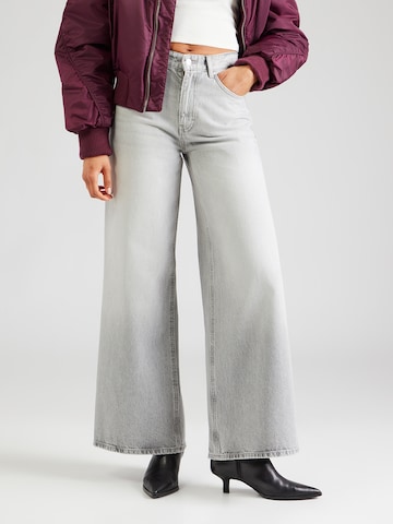 Wide leg Jeans di HUGO in grigio: frontale
