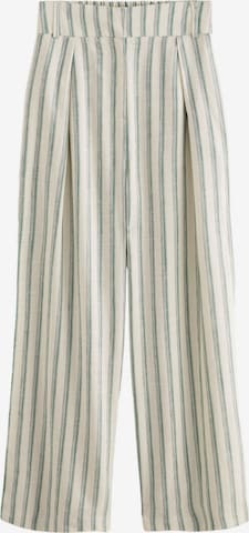 žalia Next Plačios klešnės Klostuotos kelnės: priekis