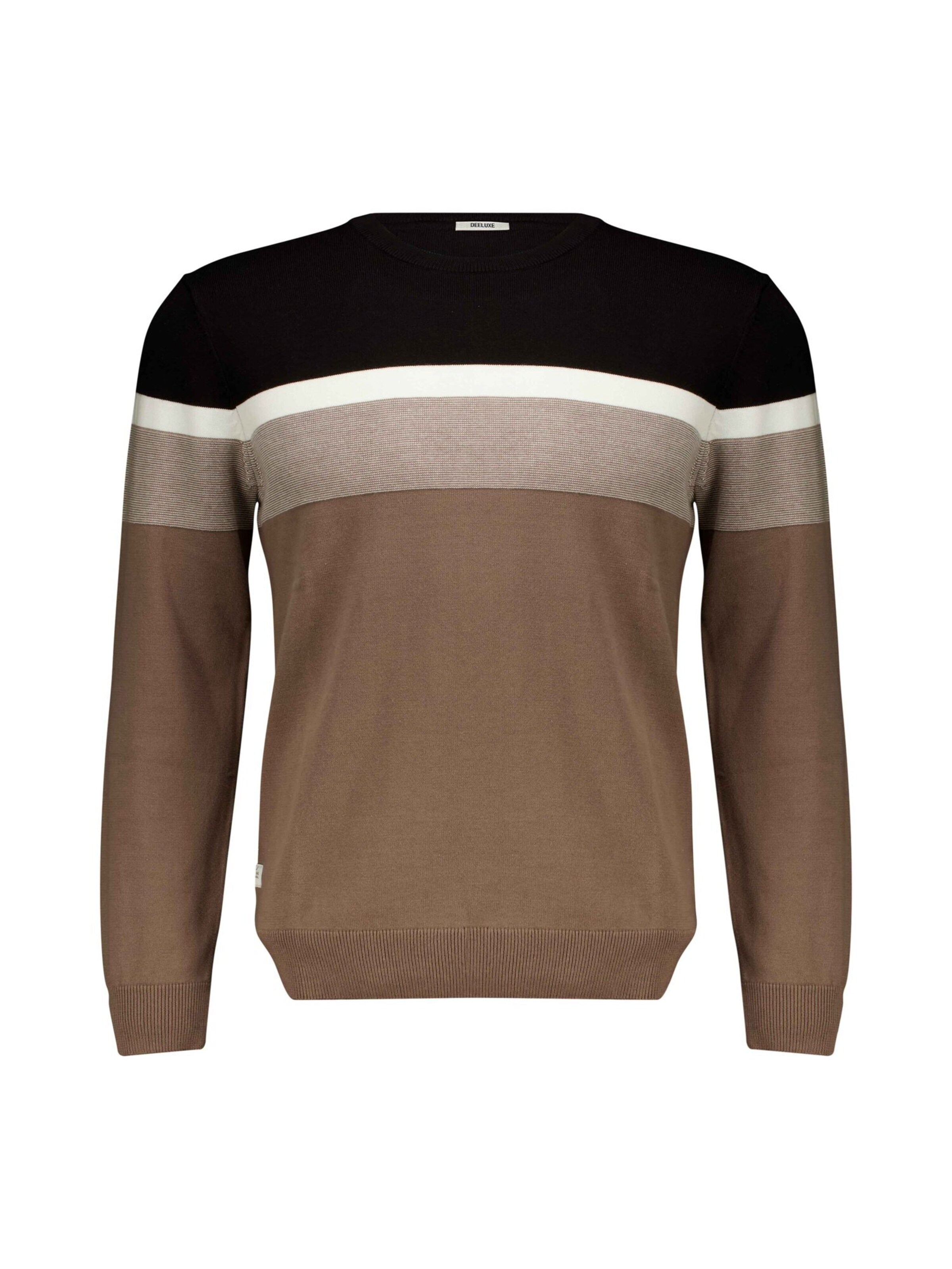 Pull-over 'TOASTER' Deeluxe en marron : devant