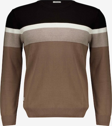 Pull-over 'TOASTER' Deeluxe en marron : devant