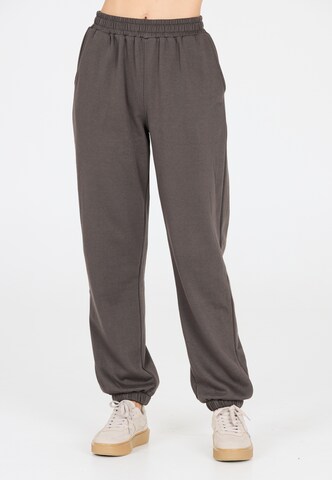 Athlecia Tapered Sporthose 'Giannis' in Grau: Vorderseite