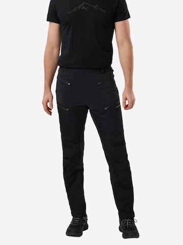 SWEDEMOUNT - regular Pantalón de montaña 'Nordkap' en negro
