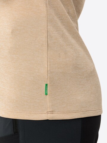 VAUDE Performance shirt 'Essential' in Beige