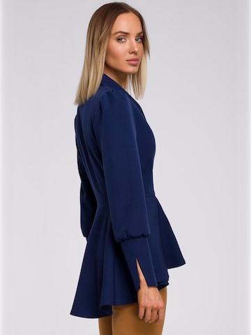 made of emotion - Blazer en azul