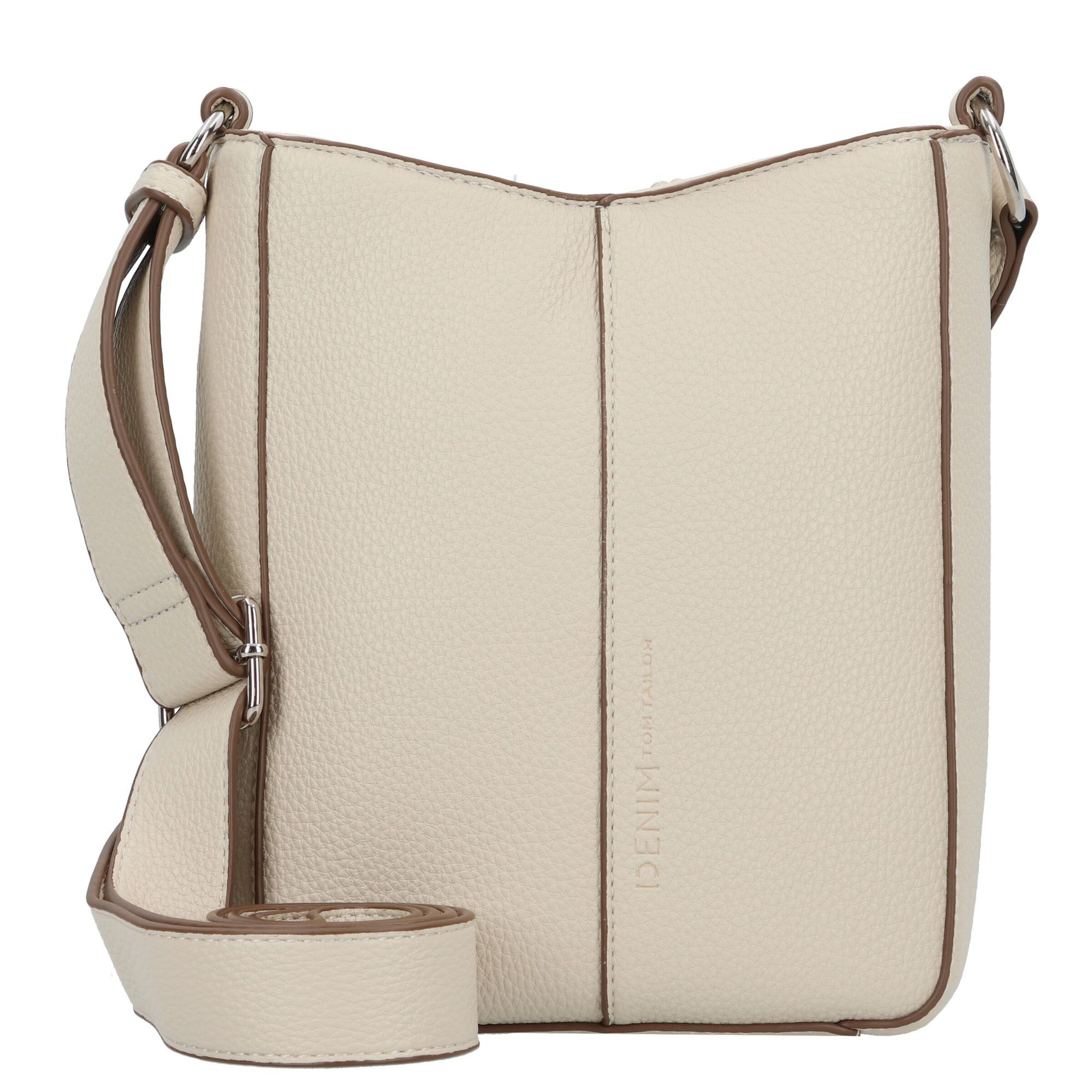 Sac à bandoulière 'Neda' TOM TAILOR DENIM en beige : devant