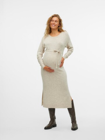 Vero Moda MaternityPletena haljina 'VMMLEFILE' - bež boja