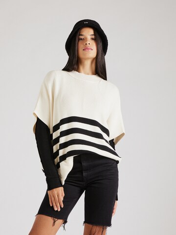 Pull-over 10Days en beige : devant