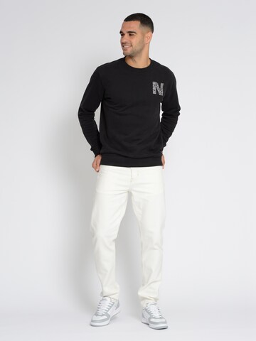 NASSAU Beach Club Sweatshirt ' NB231045 ' in Zwart