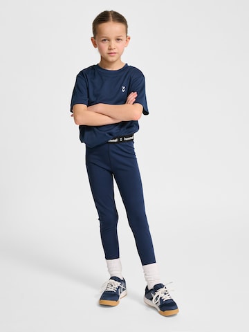 Hummel Skinny Sportsbukser 'Pulse' i blå