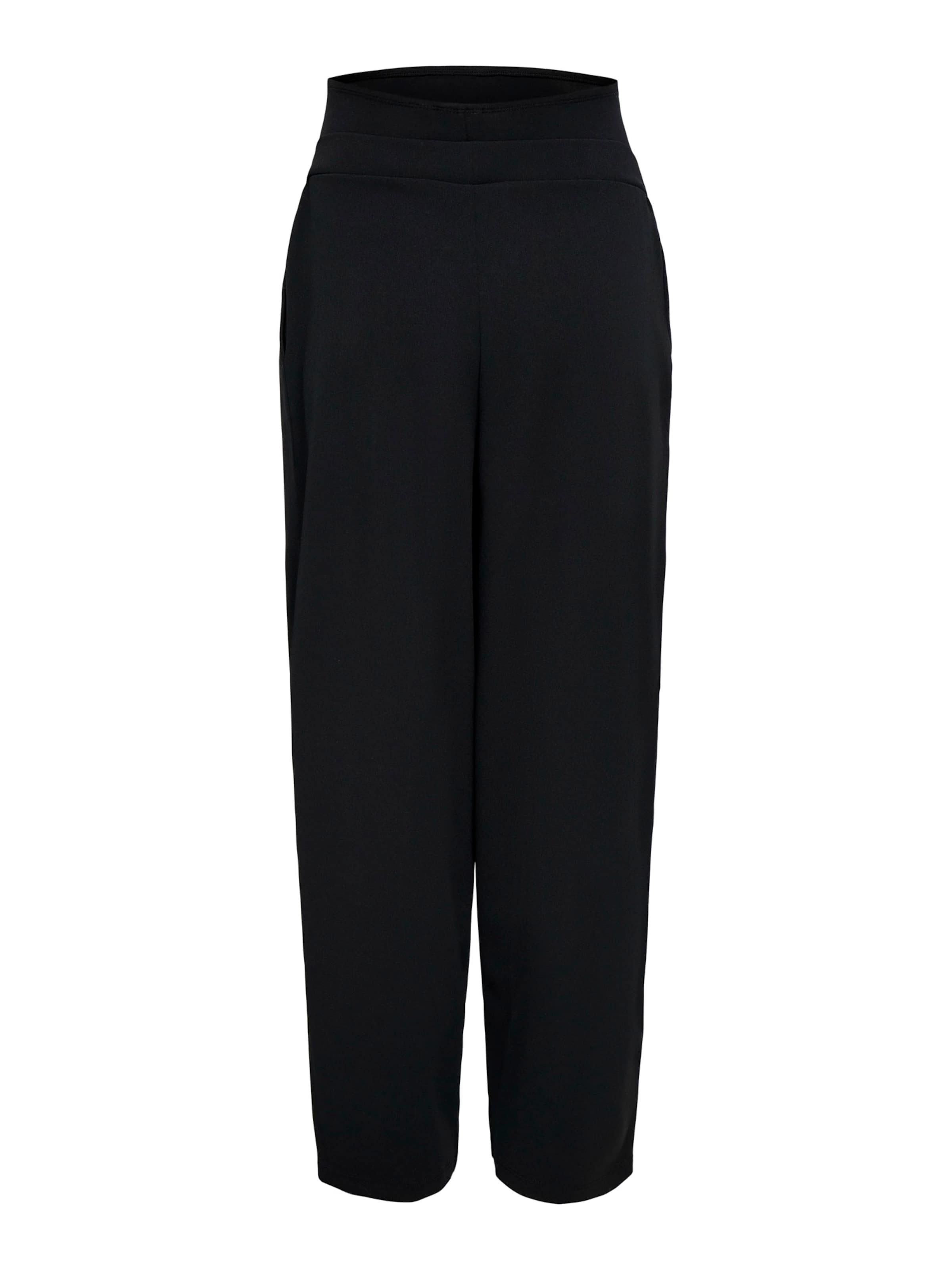 Only Maternity - Barrel Pantalón plisado 'OLMBANG' en negro