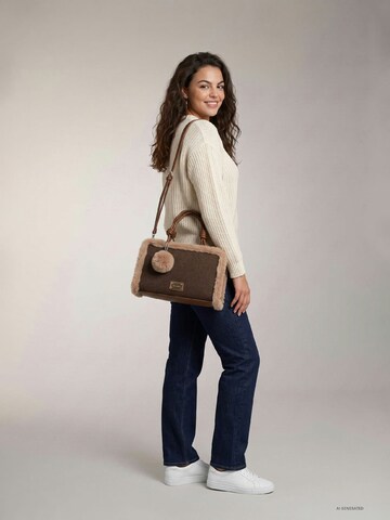 Tamaris Handbag 'Madlin' in Brown: front
